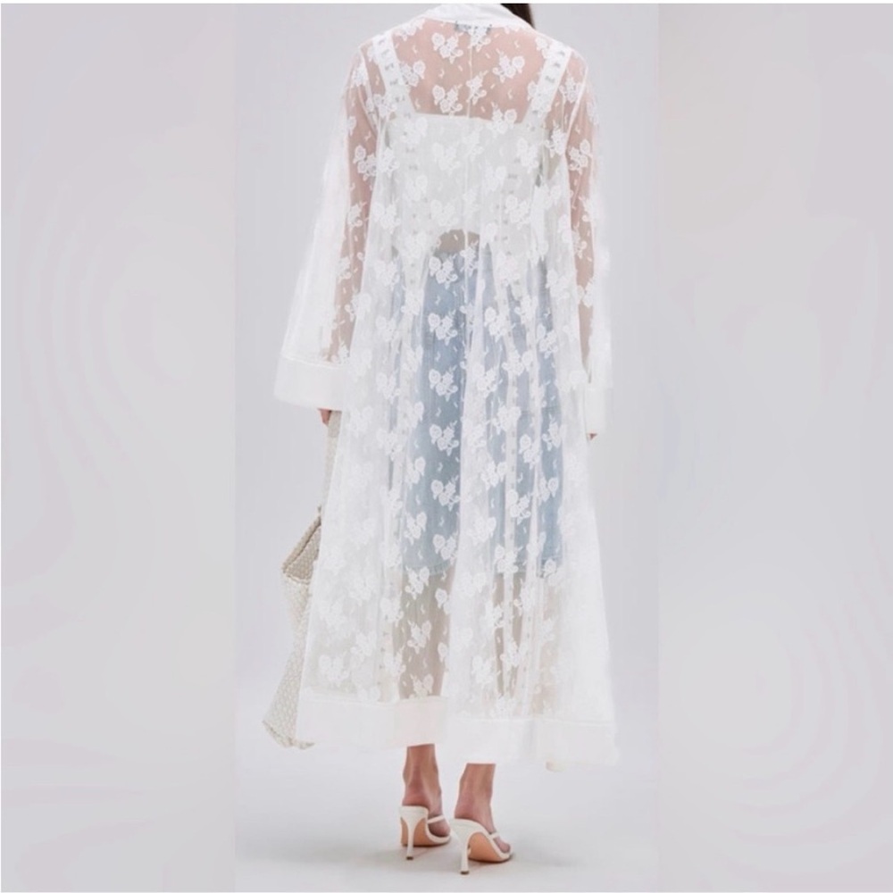 AKIRA Sheer White Lace Overlay - Picture 4 of 7